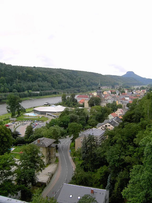 Pohled na Bad Schandau