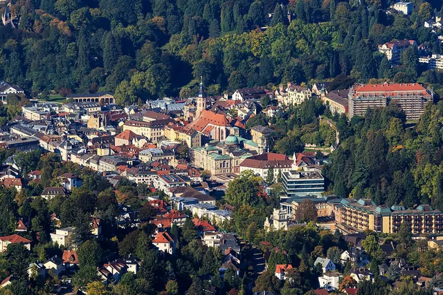 Baden-Baden při pohledu z Merkuru