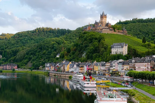 Cochem a hrad Reichsburg