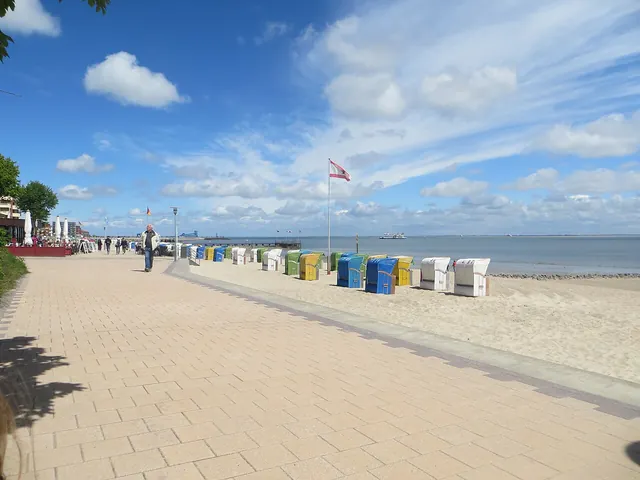 Pobřeží u Wyku na ostrově Föhr