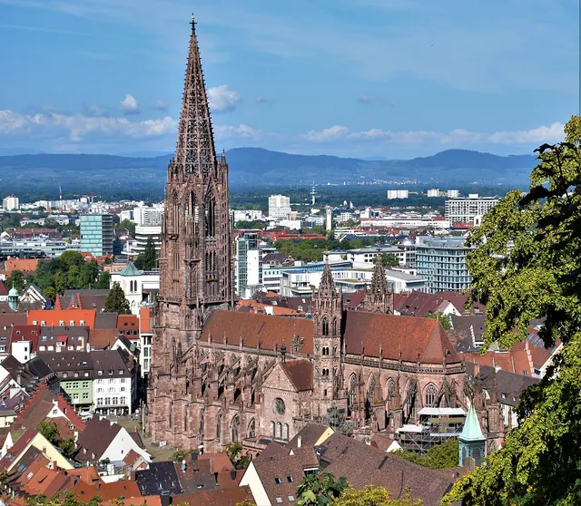 Katedrála ve Freiburgu im Breisgau