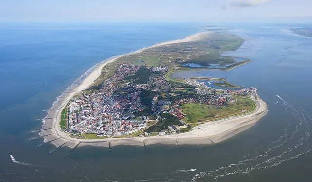 Ostrov Norderney ze západu