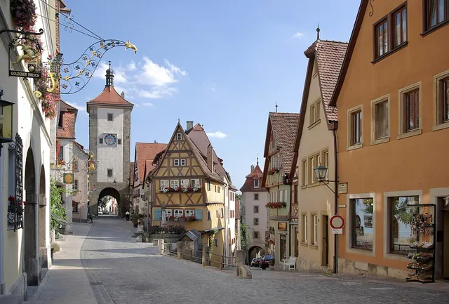 Historické město Rothenburg ob der Tauber