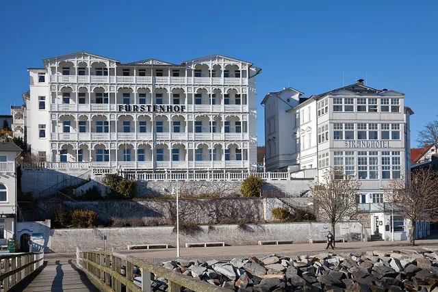 Historická lázeňská architektura v Sassnitzu